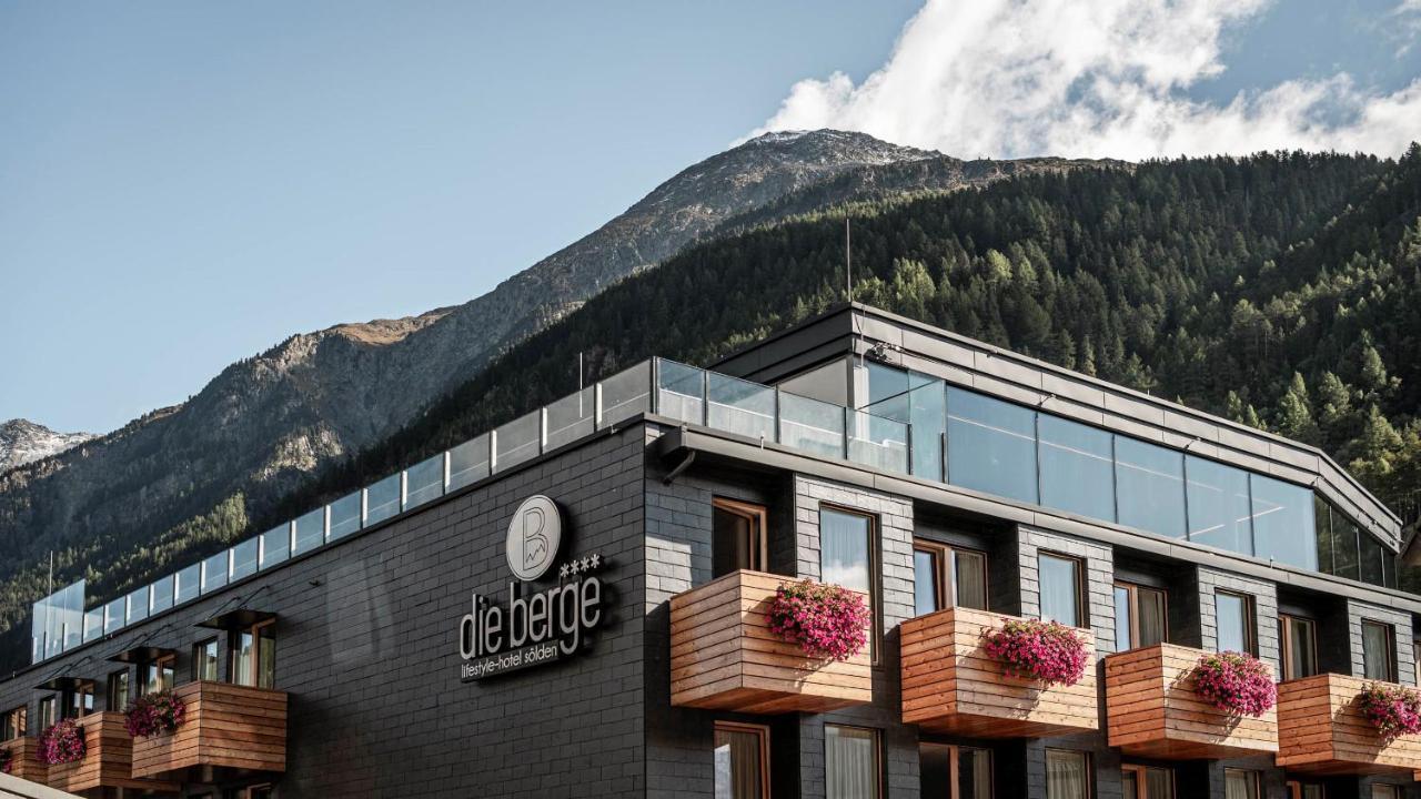 Die Berge Lifestyle-Hotel Soelden Exterior foto