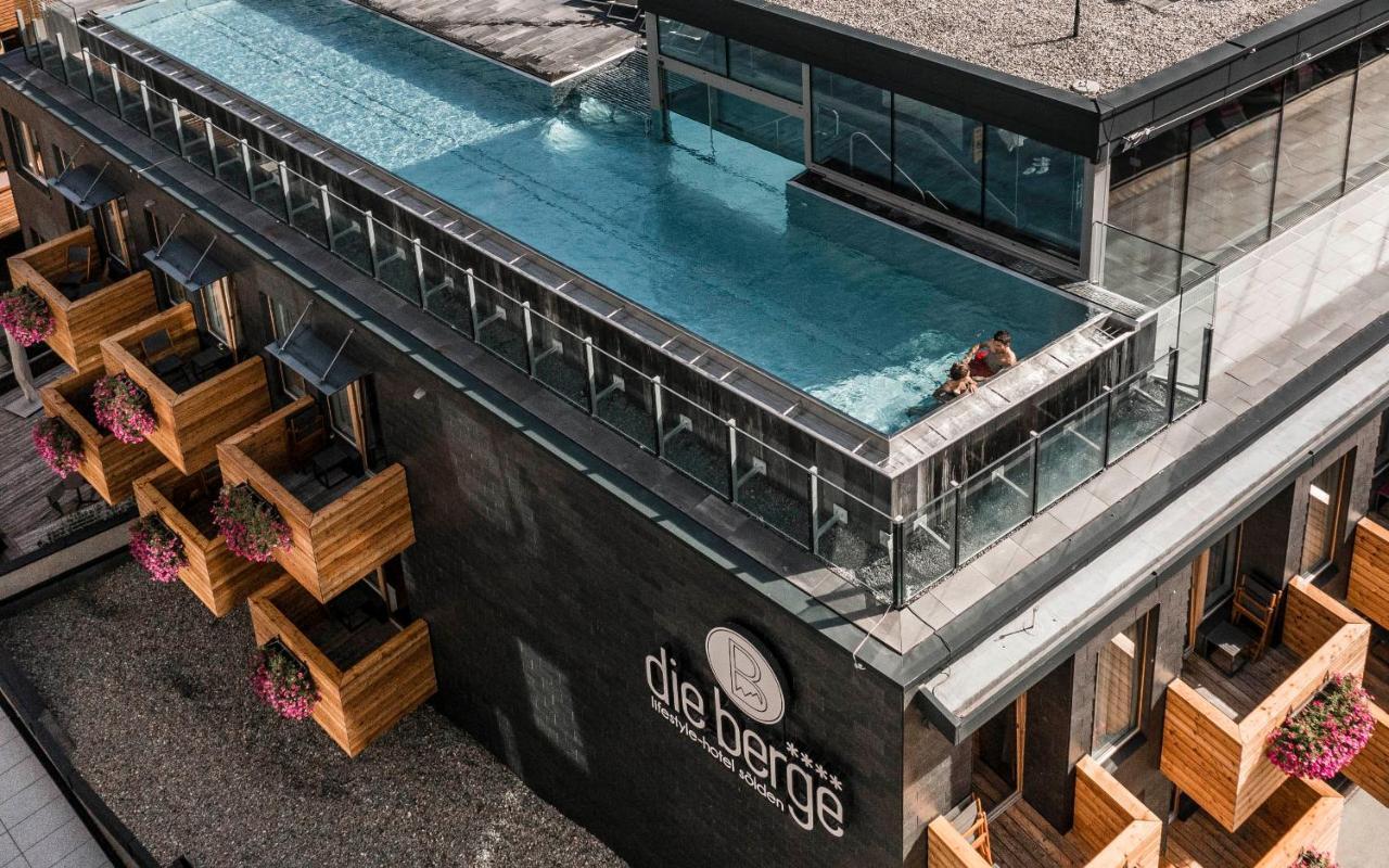 Die Berge Lifestyle-Hotel Soelden Exterior foto
